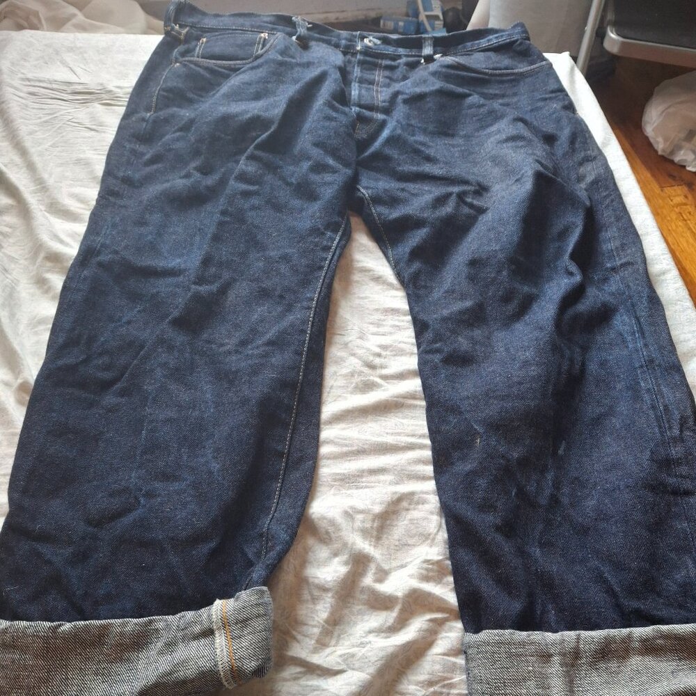 SAMURAI JEANS 21oz 46x36 Jeans Strongest Special Selvedge Denim. GREAT CONDITION